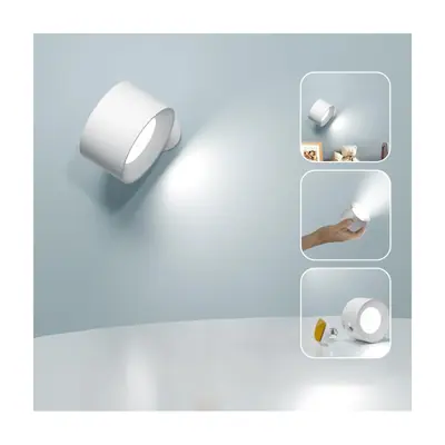 Luz de Pared LED Interior a Batería Control Táctil 3 Niveles de Brillo – Blanco