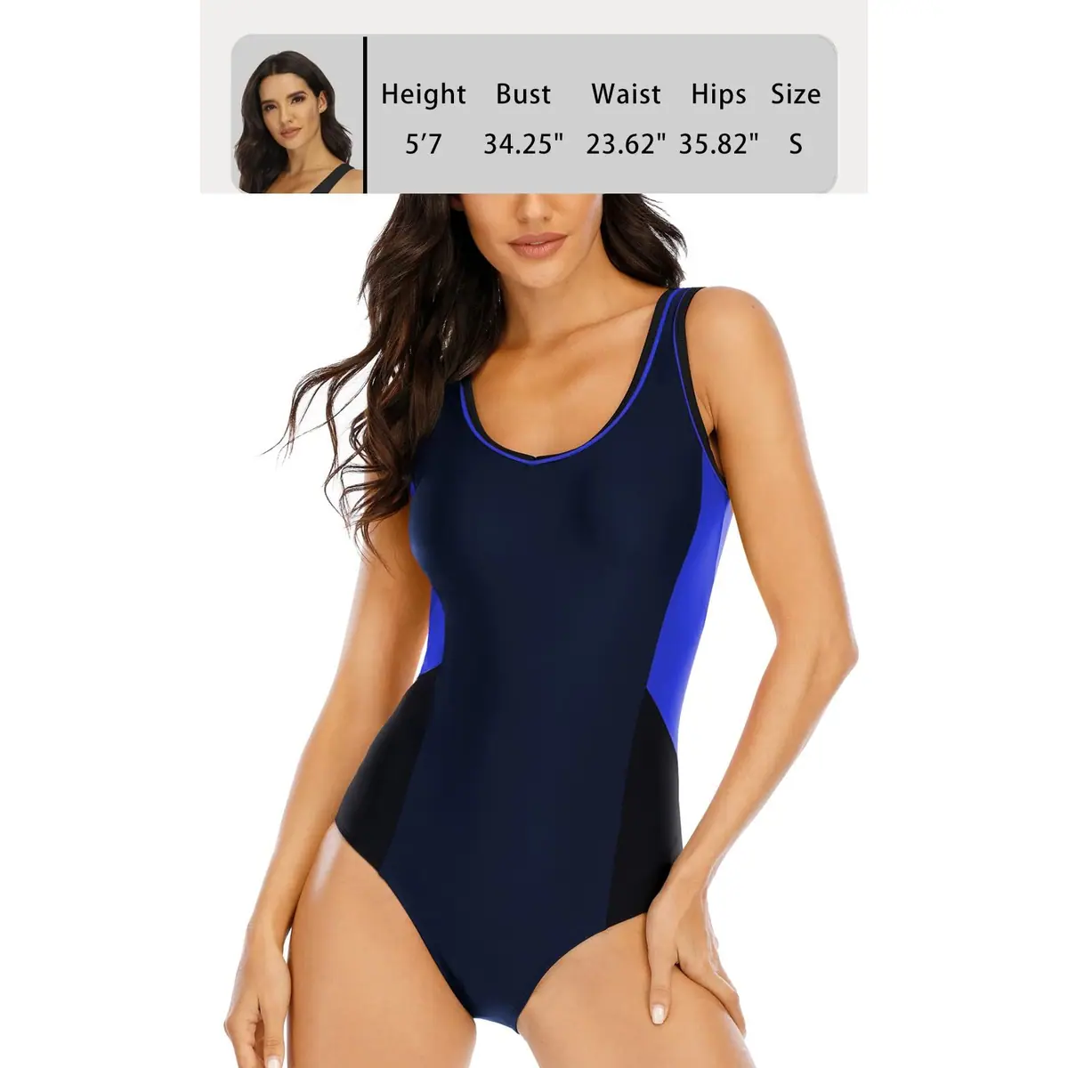 Bañador de una pieza con control de abdomen – foto 3