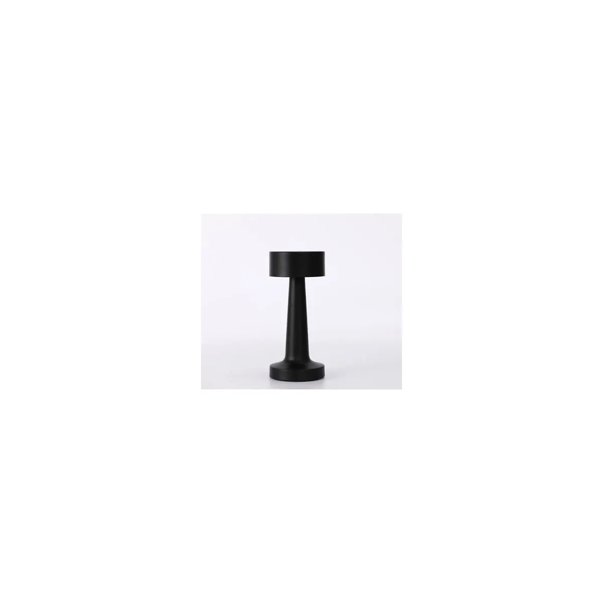 Lámpara de mesa LED recargable regulable 3 temperaturas de color batería portátil mesita – Blanco