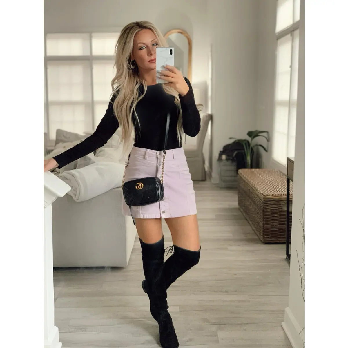 Mono bodysuit de mujer manga larga cuello redondo – Regular – foto 4
