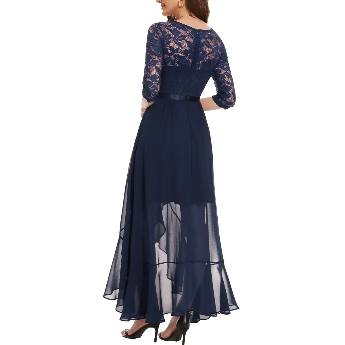 Vestido de noche encaje M – foto 2